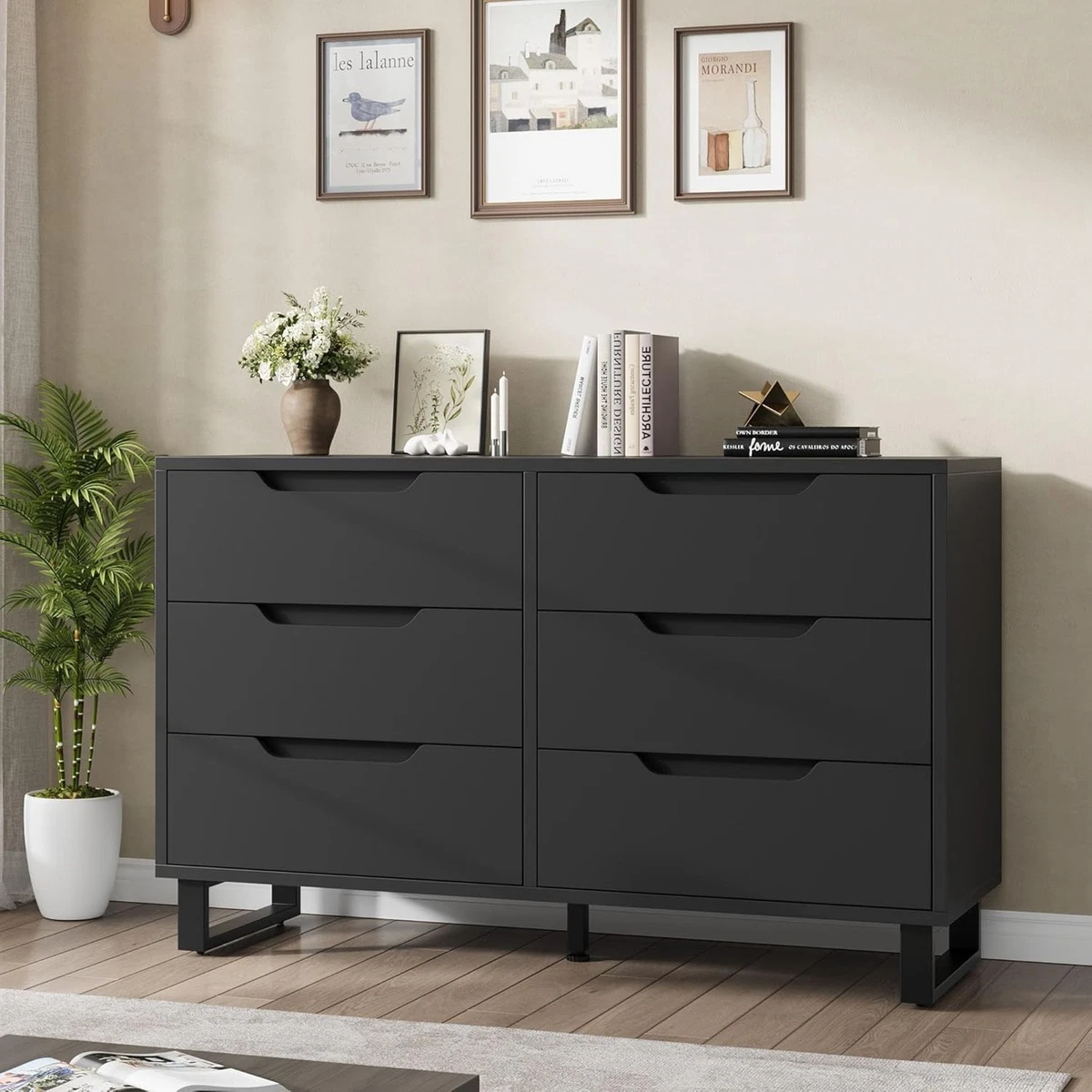 Wooden Black Dresser Dressers & Chests of Drawers for sale | eBay