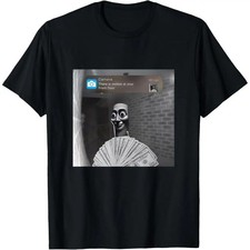 Tung Tung Tung Sahur Motion at your front door meme italian T-Shirt 1