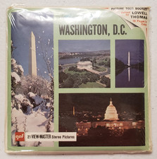 View-Master Washington D.C. Our Nation's Capitol 3 Reels Packet Complete