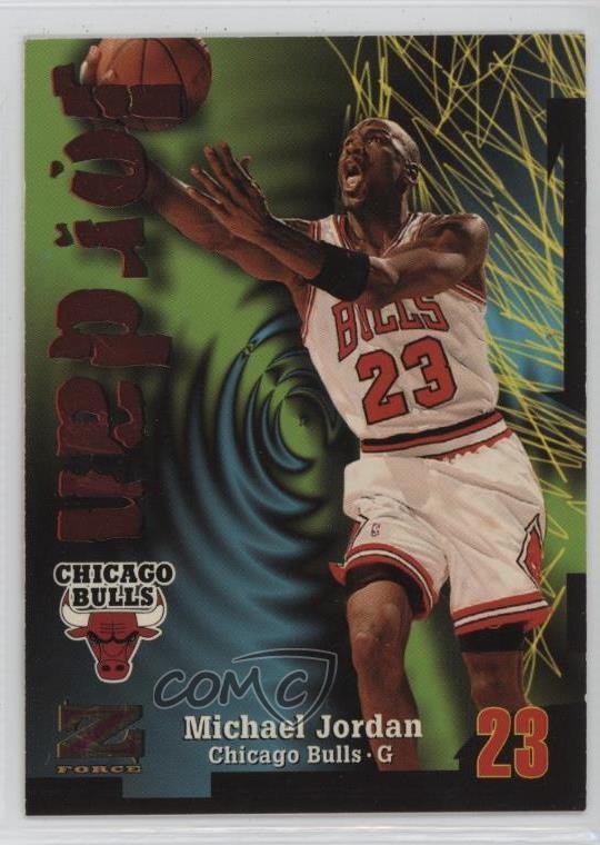 1997-98 Skybox Z-Force Michael Jordan #23 HOF 0zv5