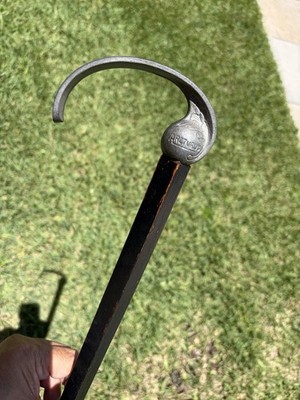 Vintage 1933 Chicago Worlds Fair Arcturus Art Deco Cane Walking Stick Spelter