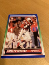 1990 SCORE #338 Stanley Morgan Football Card (New England Patriots)