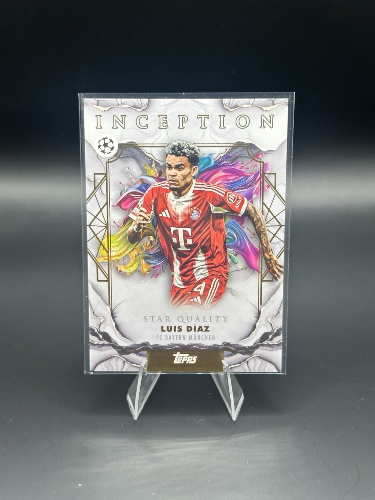 Topps Inception UCL 2025-26 Luis Diaz #62 FC Bayern München Star Quality Base