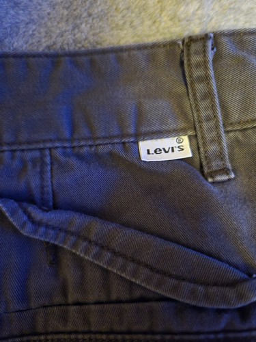 Vintage - Levi - Black/ Charcoal - Cargo - Size 44 - Shorts - Picture 2 of 6