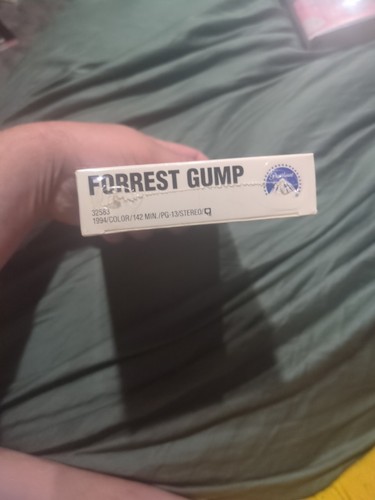 VTG 1995 Forrest Gump VHS Tape Sealed Unused with Watermark - Picture 3 of 6