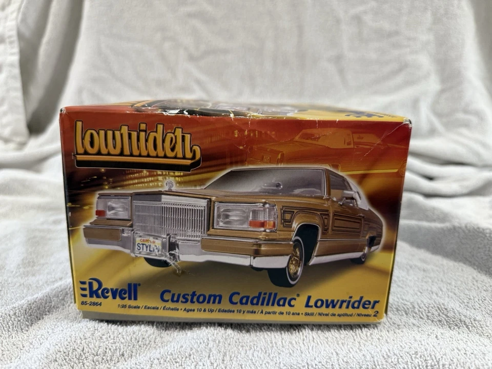 Revell Custom Cadillac Lowrider Model Kit - 1:25 Scale MIB Rare — 第 3/4 张图片