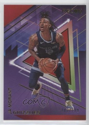 2020-21 Panini Recon Holo Red 183/199 Ja Morant #4 d4z