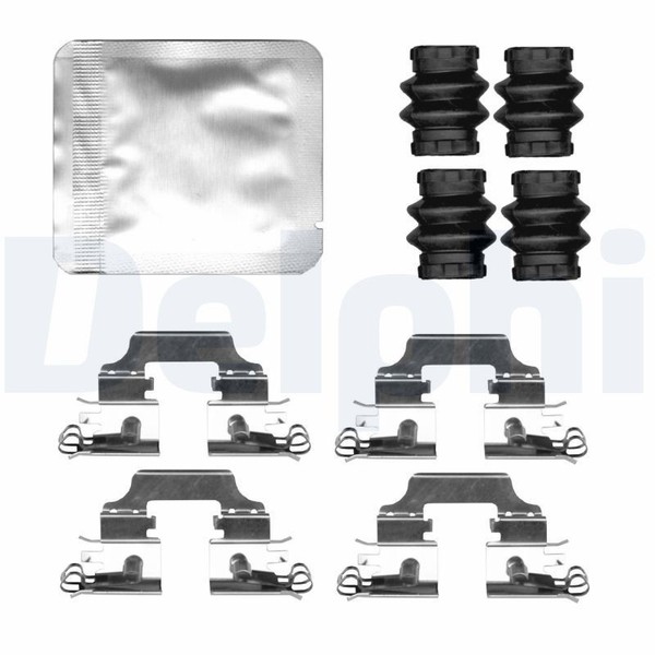 Delphi ZubehöRsatz, Scheibenbremsbelag LX0809 Passend FüR Nissan Renault-image