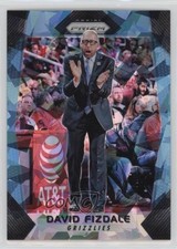 2017-18 Panini Prizm Blue Ice Prizm 66/99 David Fizdale #210 0x7c