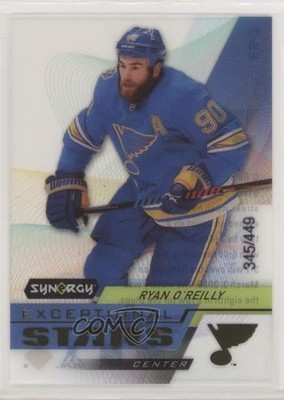 2020 Upper Deck Synergy Exceptional Stars Gold 345/449 Ryan O'Reilly #ES-7 0h7c