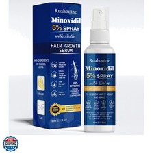 5 Minoxidil Hair Growth Spray Serum, Hair Regrowth Treatment for Men and Wom...