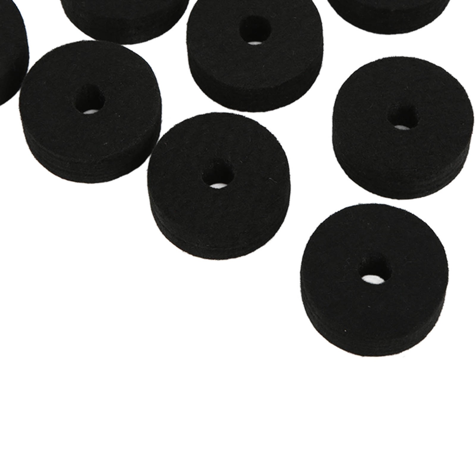 `20Pcs Cymbal Felt Washer Pads Stand Replacement Parts Drum Set Accessory 4cm