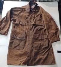 Vintage The Australian Outback Collection Dark Brown Duster / Drover's Coat