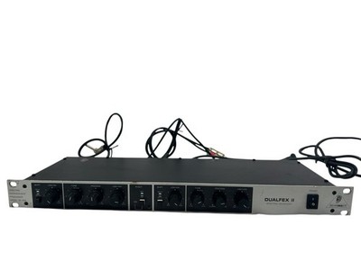 Behringer Dualfex II EX822 Spectral Enhancer Rack Unit   Power Tested