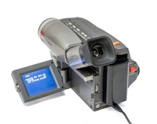 Caméra vidéo analogique à cassette Canon V500 PAL 8mm Video8 Zoom 22x 700x #85