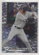2019 Bowman Platinum Wal-Mart Top Prospects Icy Foil Brock Deatherage gl5