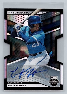 2023 Panini Elite Extra Edition #146 Erick Torres Signatures Die Cut #/399