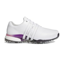 NEW Mens Adidas Tour360 24 Golf Shoes White / Shadow Fig / Black Sz 12 M