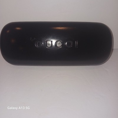Gucci Black Hard Clamshell Case for Glasses and Sunglasses