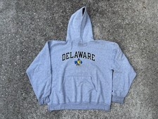 Vintage Y200’s Champion University of Delaware Blue Hens hoodie mens XL
