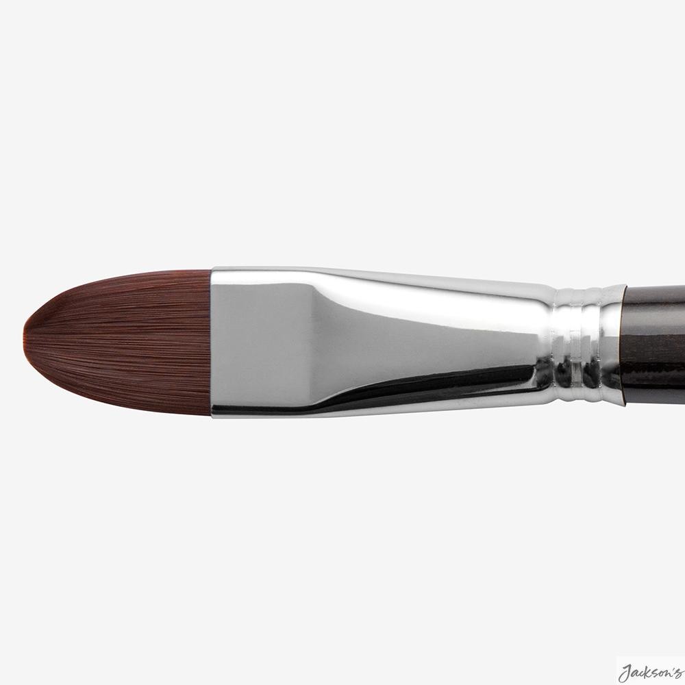 Escoda Primera Flat Bright Brush Teijin Synthetic Size 20 For Acrylic Oil Pai...