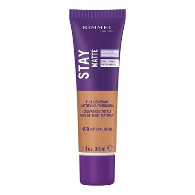 Rimmel London Stay Matte Liquid Mousse Foundation 400 Natural Beige 1oz