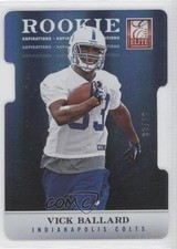 2012 Elite Rookie Aspirations Die-Cut 39/72 Vick Ballard #179 0b2