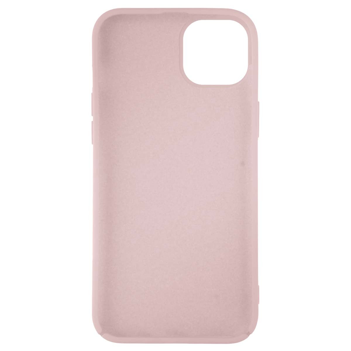 Coque silicone rose iPhone 14 Plus Jaym protection microfibre - 2