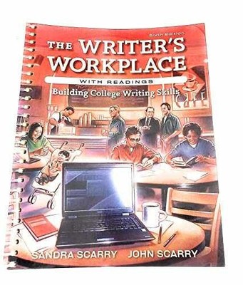 The Writer s Workplace - Spiral-bound, by Scarry Sandra; Scarry - Acceptable p