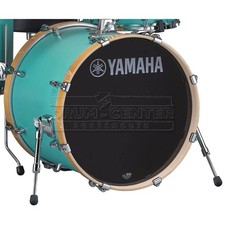 Yamaha Stage Custom Birch Bass Drum 22x17 Matte Surf Green