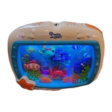 Baby Einstein Sea Dreams Sleep Soother Music Crib Toy Fish Tank Aquarium Works
