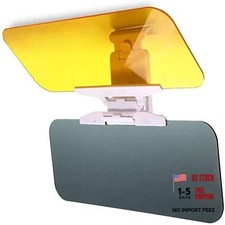 Polarized Car Sun Visor Extender - Anti-Glare, Day-and-Night Sunshade Blocker