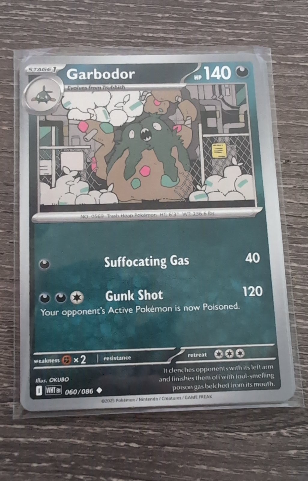 Garbodor [SV: White Flare WHT - 060/086] NM | eBay