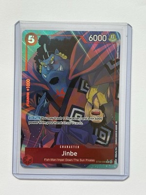 Jinbe C ST30-006 Parallel Full Art Start Deck EX Luffy & Ace ONE PIECE
