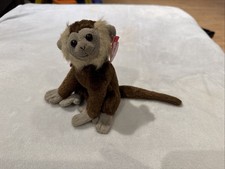 2008 TY BEANIE BABIES 2.0  PLUSH TOY MONKEY JUNGLE