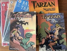 Dark Horse Tarzan/Batman 1-4, 3 Graphic Novels: Jewels Of Opar, Untamed, More