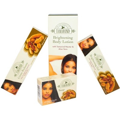 Tamarind Brightening Skincare Set With Lotion Soap Gel & Creme