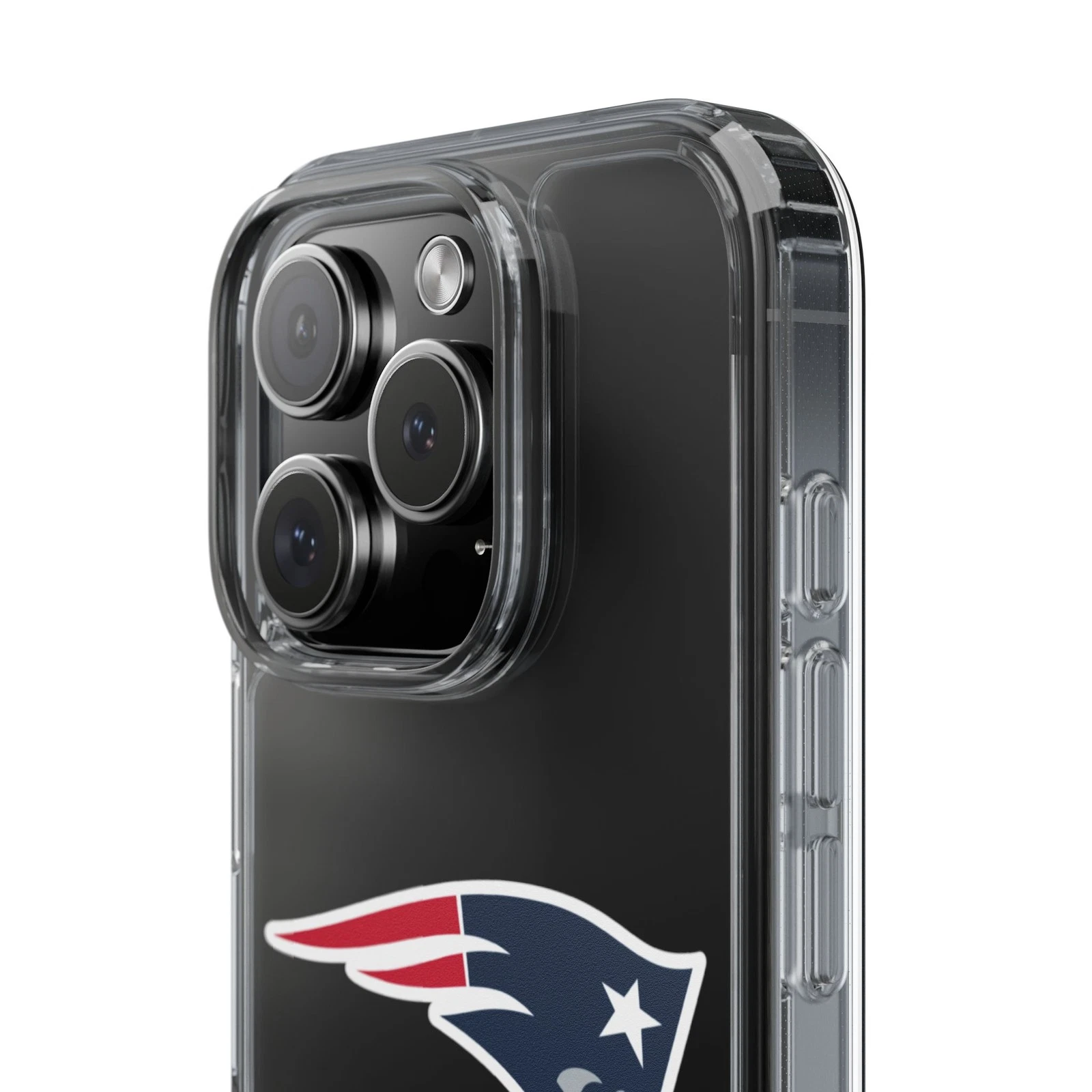 New England Patriots Clear Phone Case for iPhone