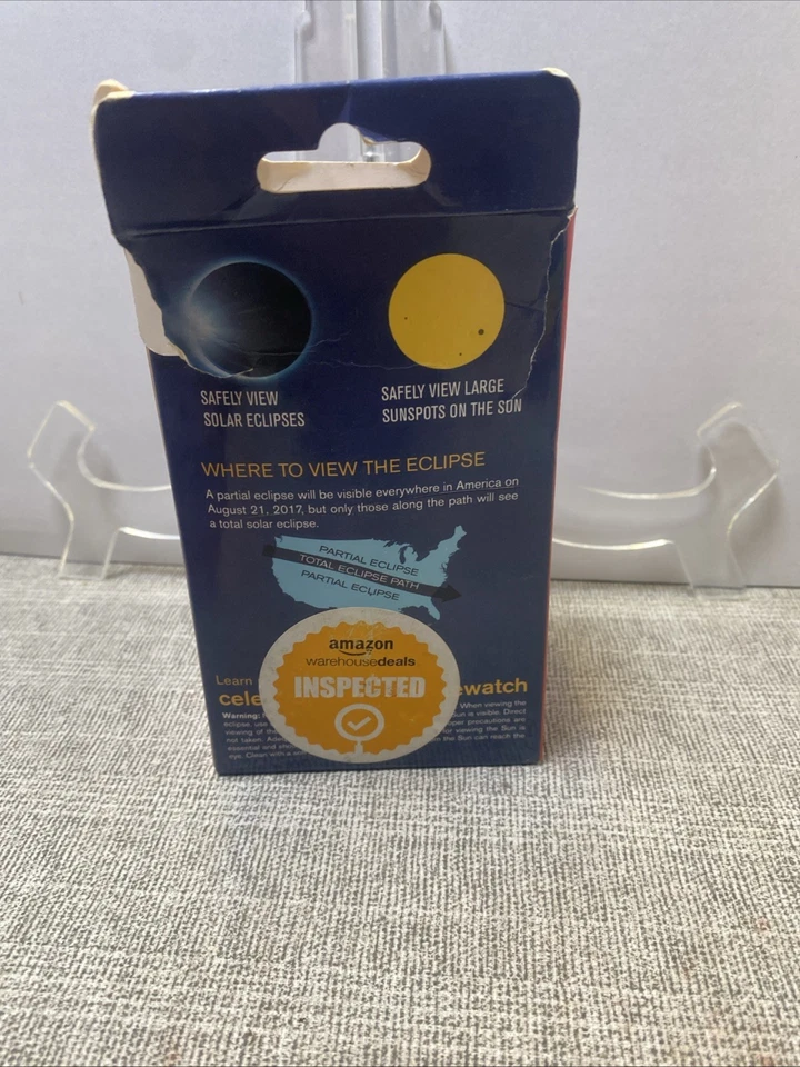 Celestron EclipSmart 10x25 Solar Viewing ISO Certified Binoculars - Image 2 of 4