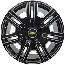 24” Wheels 4️⃣ Fits Chevy Silverado ZR2 Tahoe Suburban Flow Forged Floater Caps