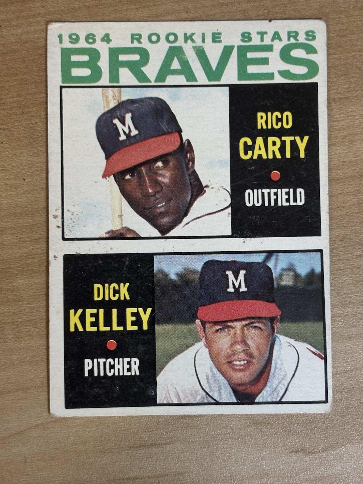 1964 Topps - 1964 Rookie Stars Rico Carty, Dick Kelley #476 (RC)