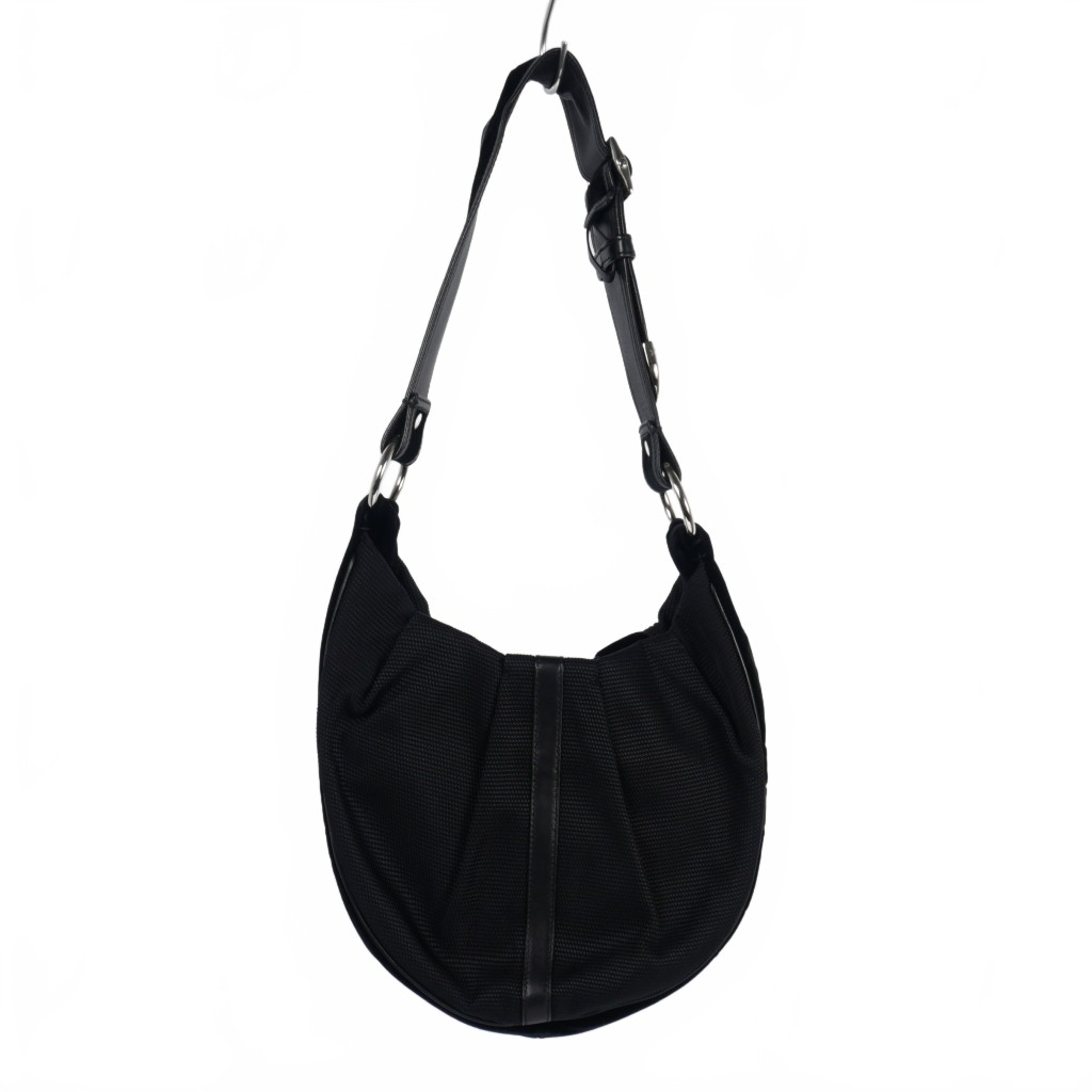Borsa a tracolla Yves Saint Laurent Tom Ford velluto tela luna nera donna usata