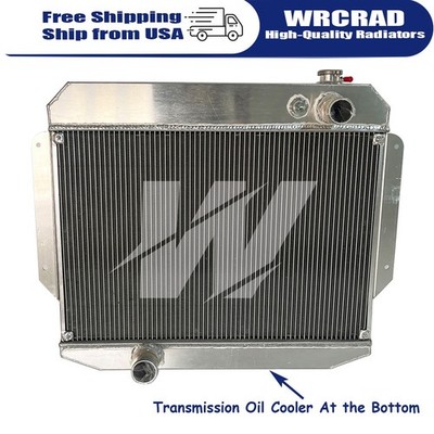 Full Aluminum Radiator Fits 1958 1959 1960 Lincoln Premiere Base V8 4-BBL AT/MT