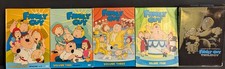 The Family Guy Volumes 1, 2, 3 , 4 with Family Guy Trilogy All on DVDs