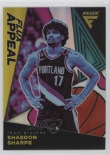 2022-23 Panini Flux Flux Appeal Silver Prizm Shaedon Sharpe #8 00yf