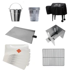 Complete Replacement Kit With Grill Cover Compatible with Traeger Tailgater, Bro