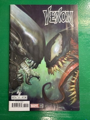 VENOM #32  2021 RYAN BROWN ALIEN vs. VARIANT MARVEL COMICS