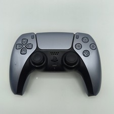 PS5 DualSense Controller Sterling Silver - Works Perfectly - Playstation 5 SS