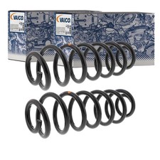 2X VAICO FAHRWERKSFEDER FEDERN SATZ HINTEN passend für VW CC JETTA PASSAT 