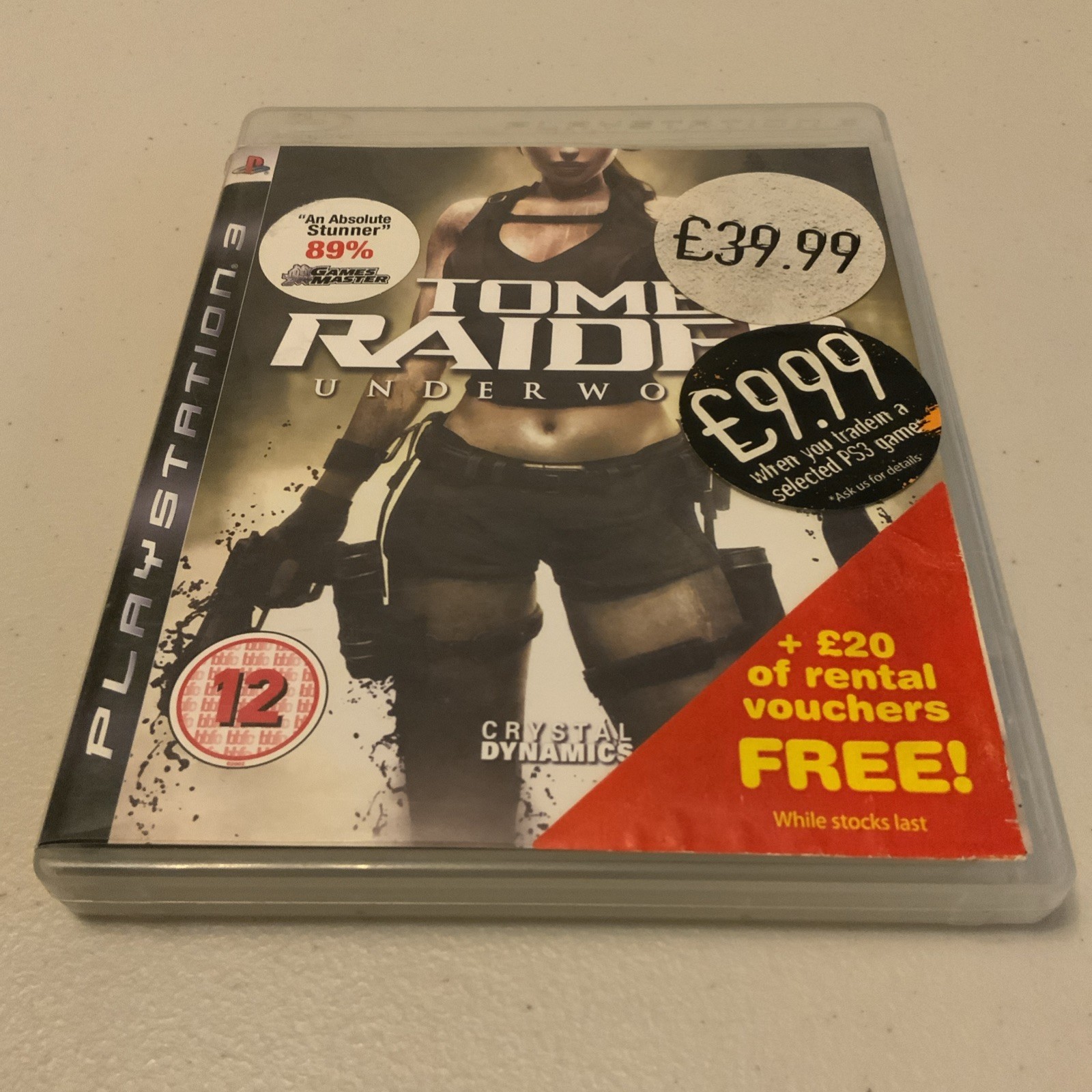 Tomb Raider Underworld Sony PlayStation 3 Game with Manual